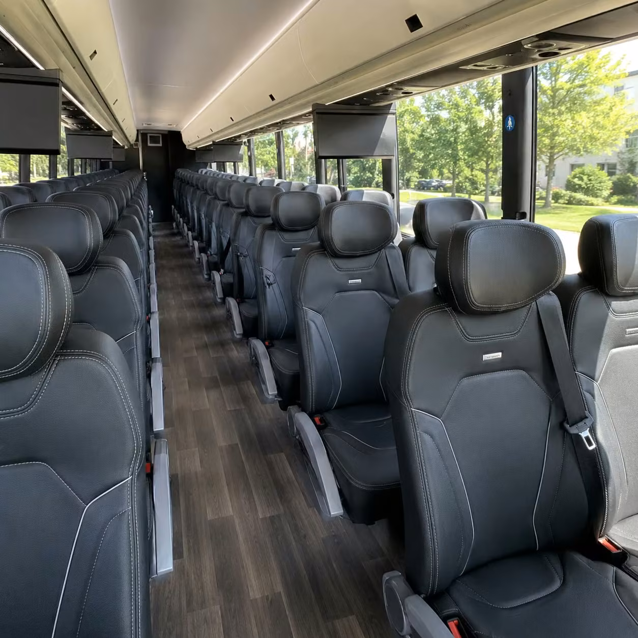 el cajon charter bus inside