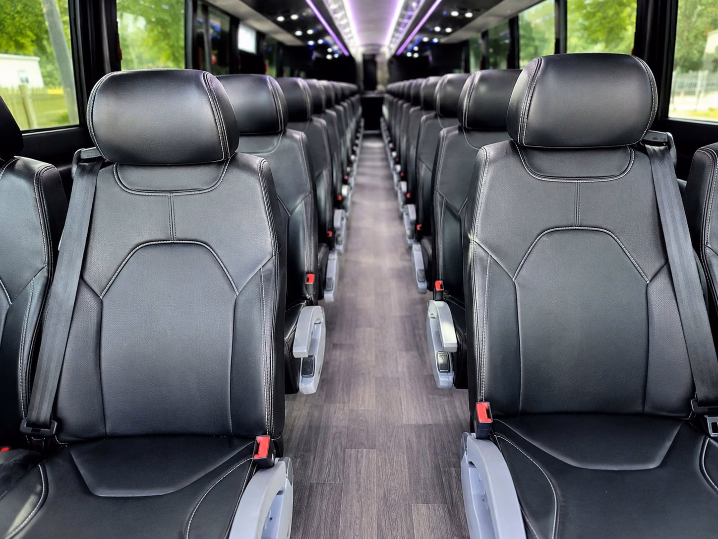 el cajon charter bus rental interior