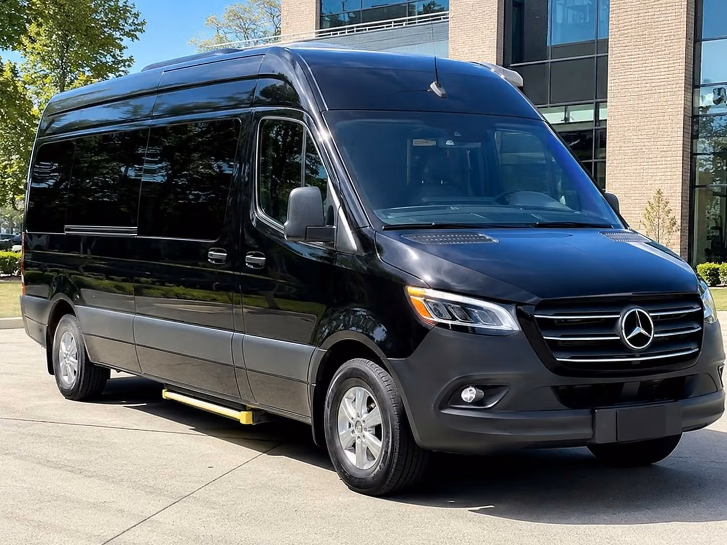 sprinter van with driver